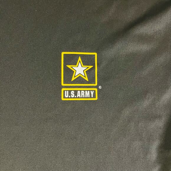 US Army Shirt Mens Medium Black Microfiber Lightweight Short Sleeve Logo T-Shirt - Picture 7 of 9